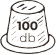 100 db