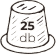 25 db